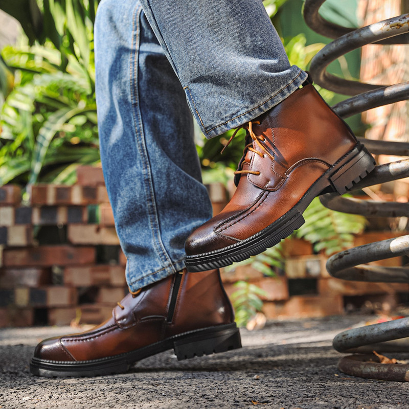Luxus-Designer-Herrenschuhe Re – Mens Fashion Combat Boots Bewertung und Preis