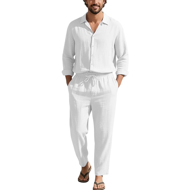 Frühling Sommer Leinen Freizei – Men'S Spring Fashion Bewertung und Preis